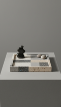 Natural Stone Geometric Tray